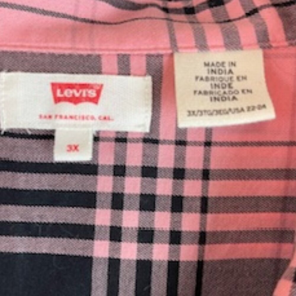 Levi's Button-Down Tunic, 3x - image 3